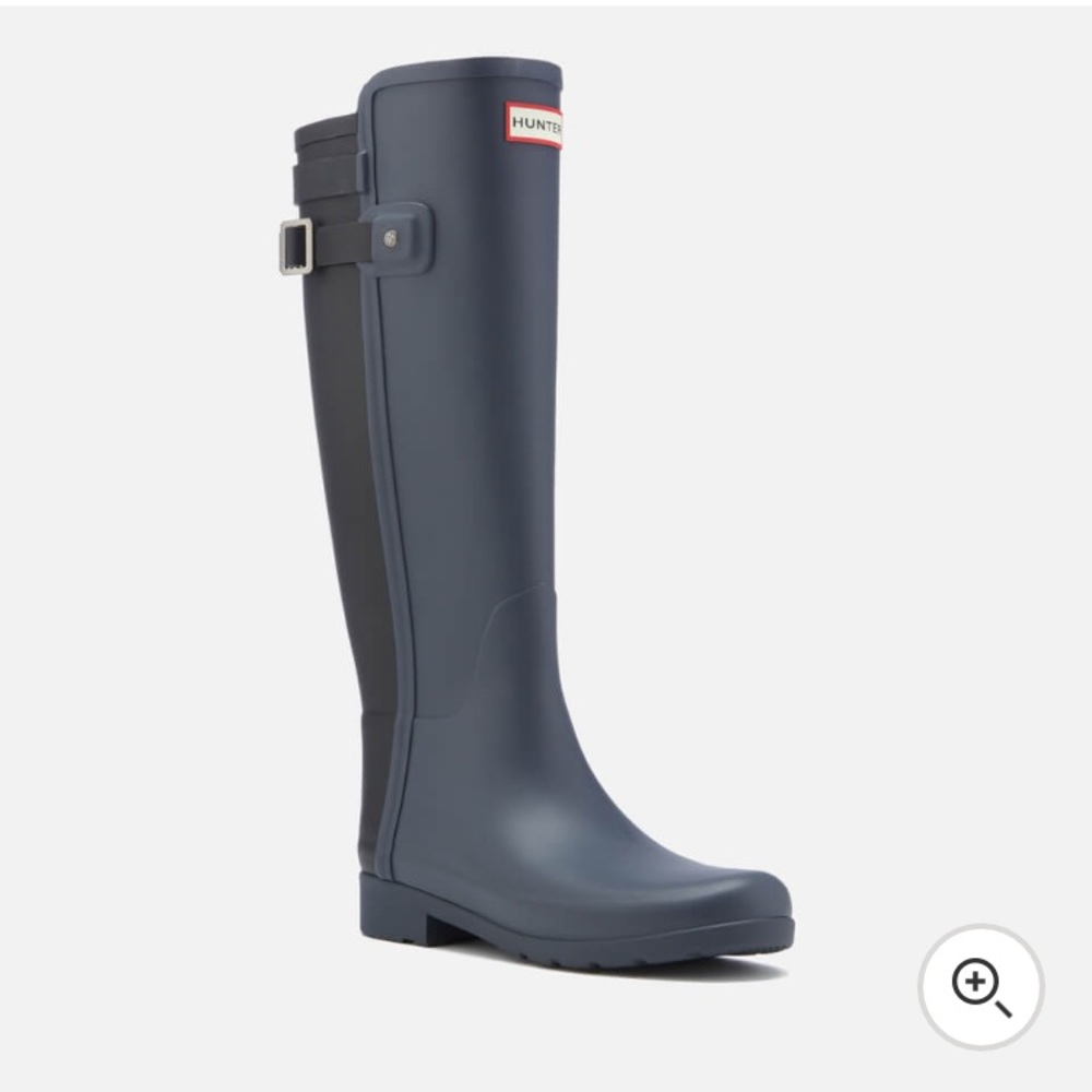 Hunter refined grey/black boot